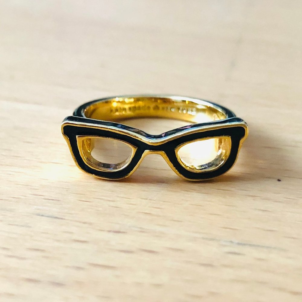 Kate Spade Glasses Ring Size 8